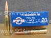 20 Round Box - 7.62x54R FMJ 182 Grain Brass Case Non-Corrosive Prvi Partizan Ammo - PP76254F